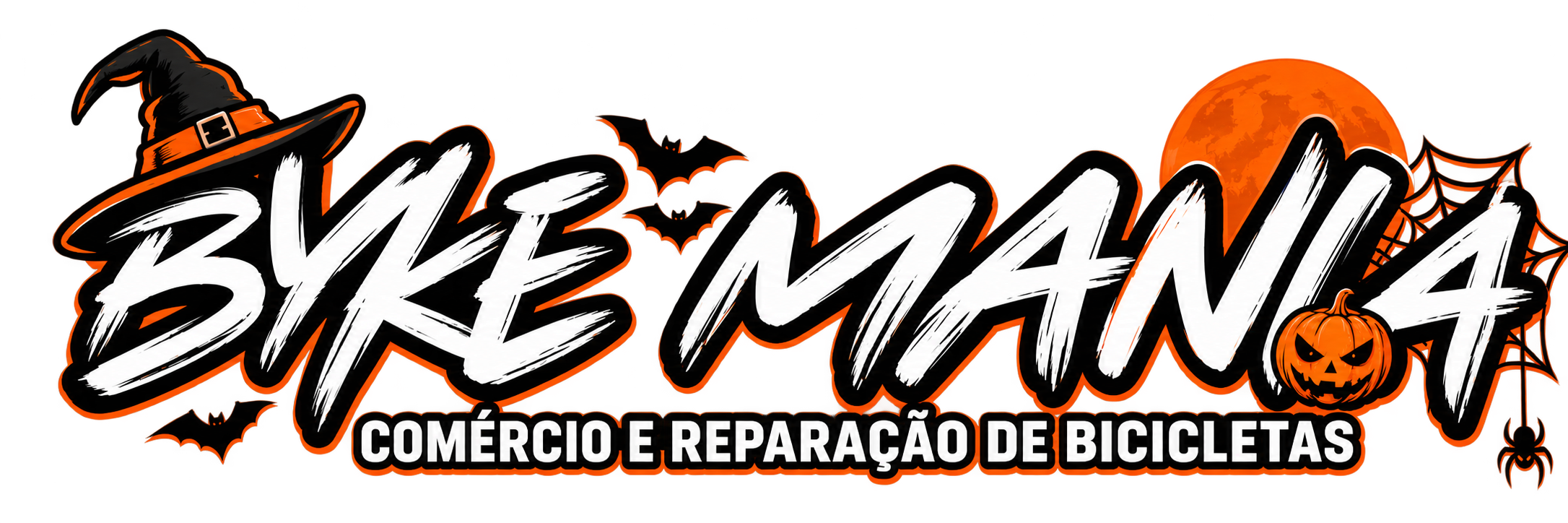 Logótipo Halloween BYKE MANIA